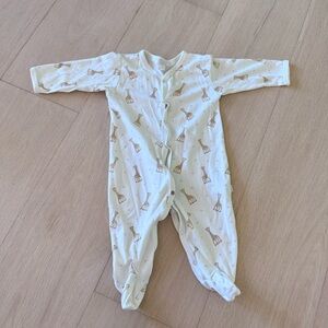 Sophie La Girafe Footie Ecru